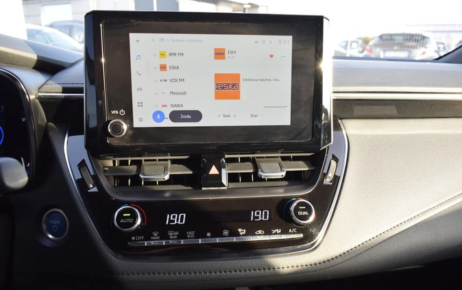 Toyota Corolla cena 139900 przebieg: 46628, rok produkcji 2022 z Rudnik nad Sanem małe 277